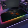 Gaming XL Mouse Pad RGB Mousepad Cool LED Mausepad Keyboard Desk Carpet Game Rubber No slip 12 - Half Life Merch