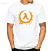 Newest 2020 Fashion T Shirt Splash Ink design Half Life Logo men Printing half life 2 - Half Life Merch