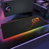 RGB H Half Life beautiful Gamer Table Game for Pc Xl Mouse Pad Computer Desk Carpets 13 - Half Life Merch