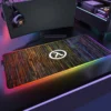 RGB H Half Life beautiful Gamer Table Game for Pc Xl Mouse Pad Computer Desk Carpets 19 - Half Life Merch