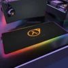 RGB H Half Life beautiful Gamer Table Game for Pc Xl Mouse Pad Computer Desk Carpets 20 - Half Life Merch