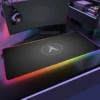 RGB H Half Life beautiful Gamer Table Game for Pc Xl Mouse Pad Computer Desk Carpets 4 - Half Life Merch