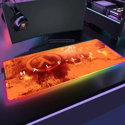 Gaming Half-Life Trending RGB Mouse Pad