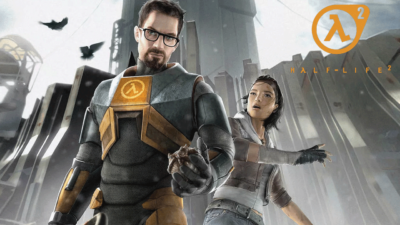 Why is Half-Life always considered a monument to the shooting game genre?